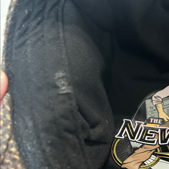 Boston Scally The NewsBoy Brown Tweed Cap - Picture 7 of 8